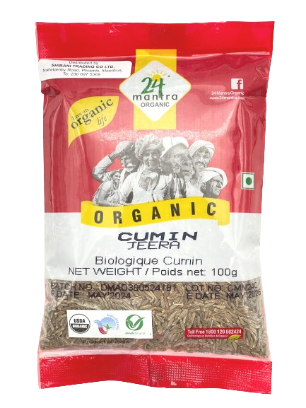 Organic Cumin Whole - 100g