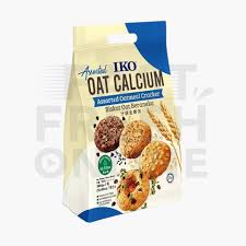 IKO ASSORTED OAT CALCIUM Crackers 380GM