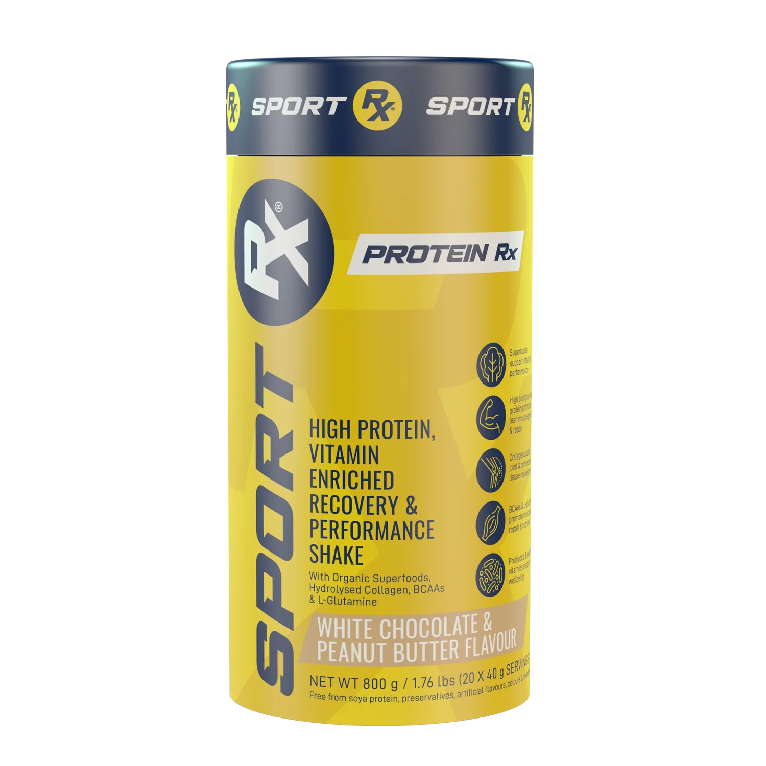 Protein RX White Chocolate & Peanut Butter (800G)