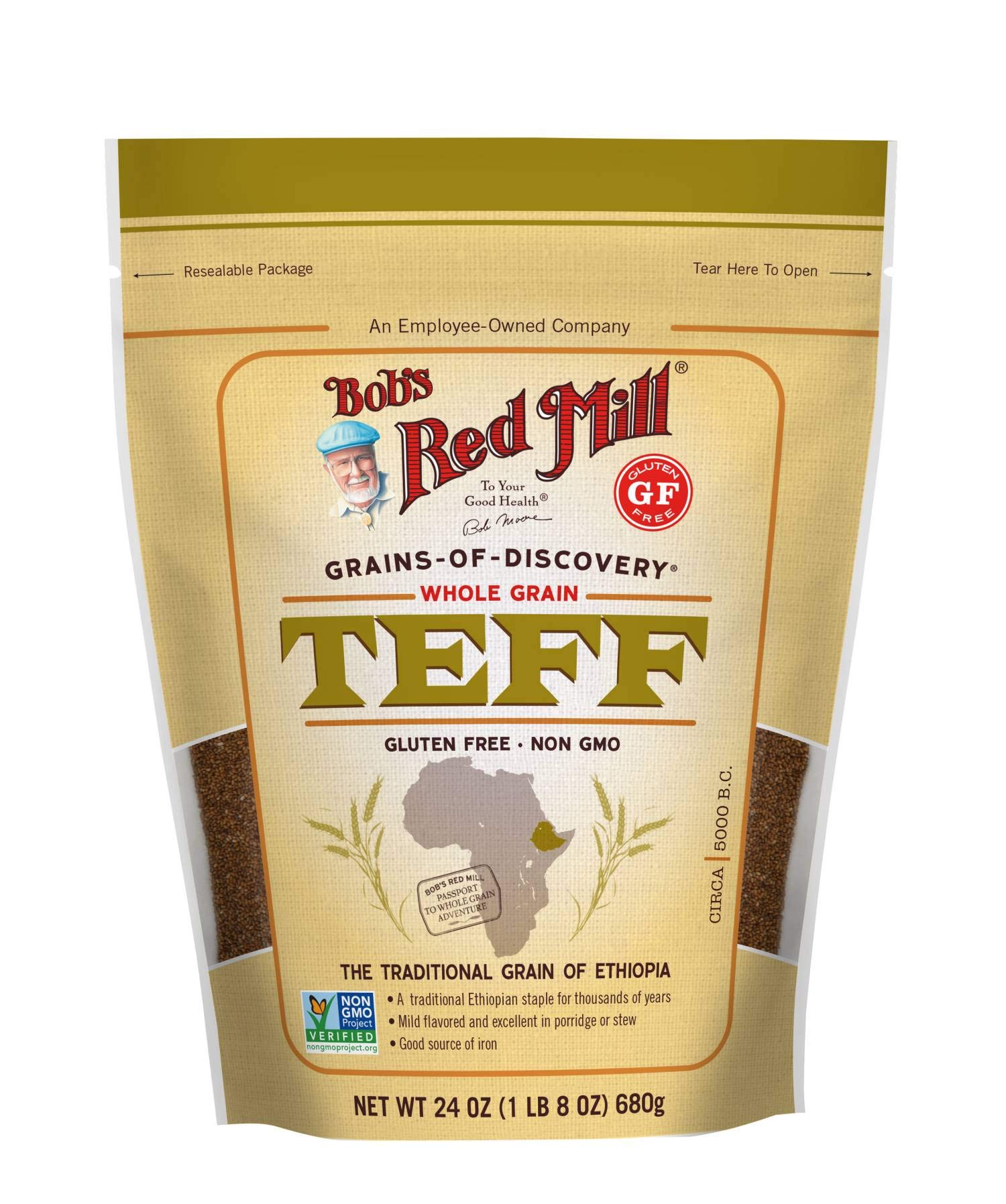 Gluten Free Whole Grain Teff (680G)