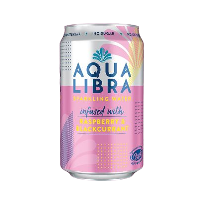 Raspberry & Blackcurrant Sparkling Water (330ml)