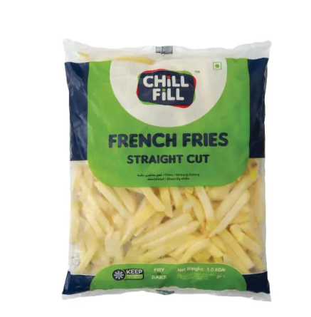Frozen Potato Straight cut French Fries (1KG)