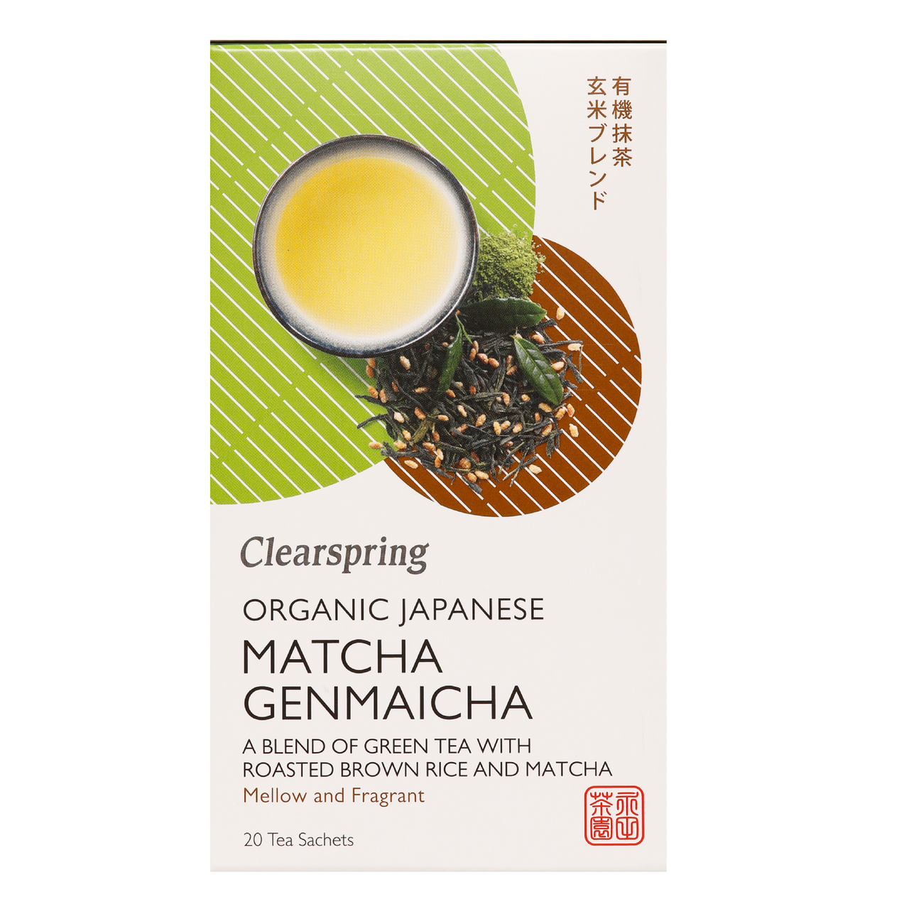 Organic Japanese Matcha Genmaicha Tea Box (36G)