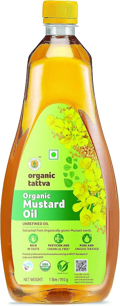 Organic Mustard Oil (1 LT)