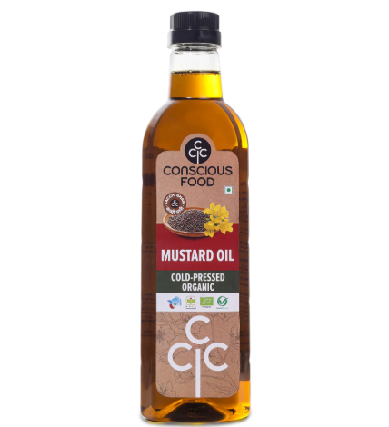 Organic Mustard Oil (1L)