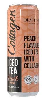 Iced Tea with Collagen Peach Flavour (300ML)