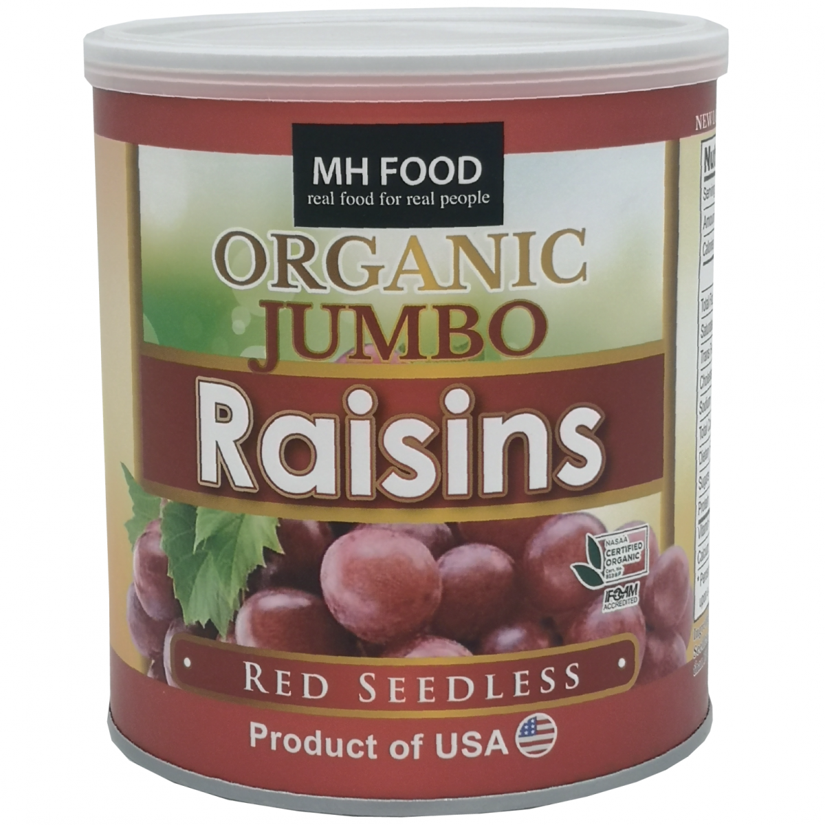 Organic Jumbo Red Raisin Seedless (300G)