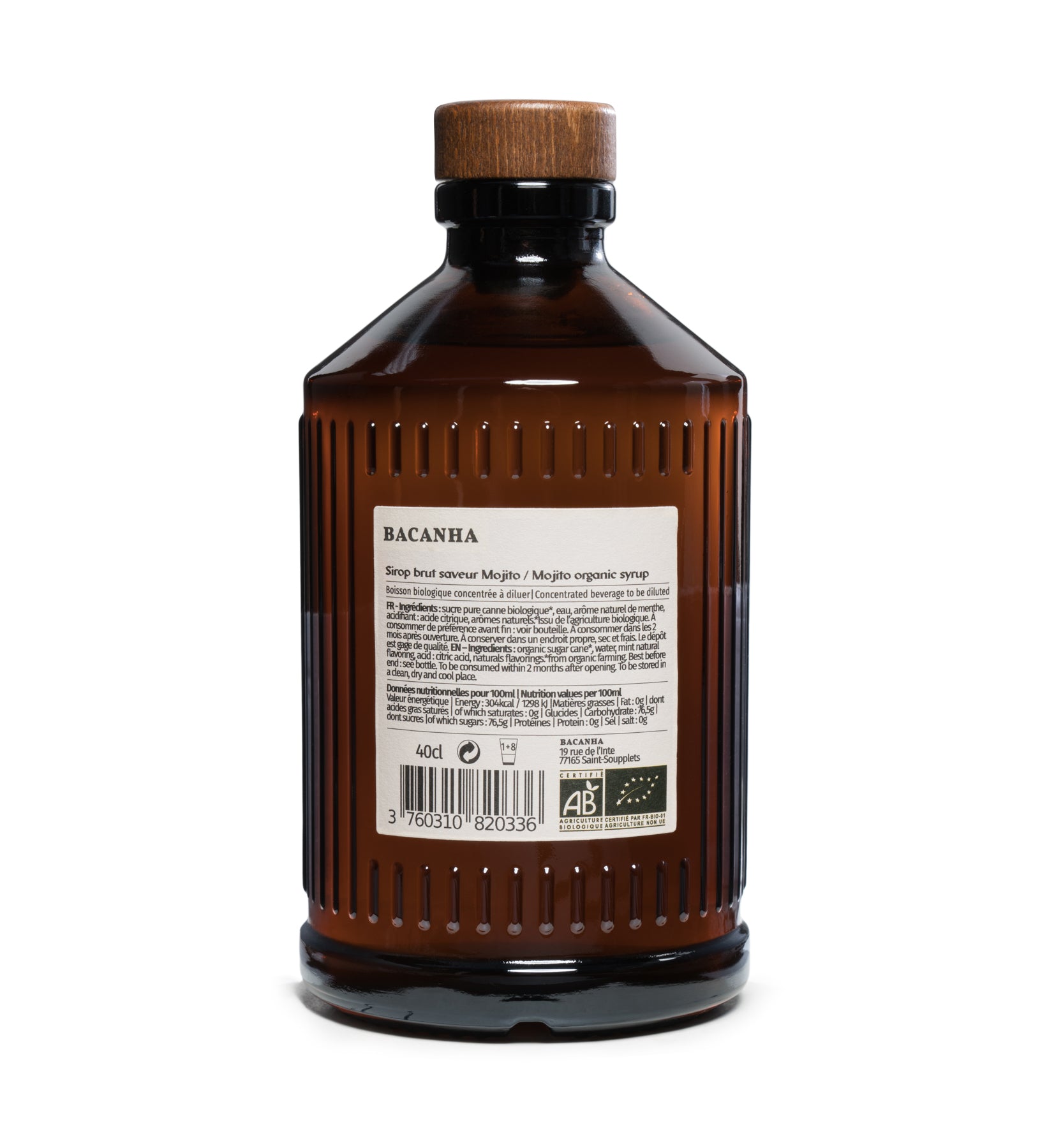 Sirop Brut Bio Mojito (400ML)