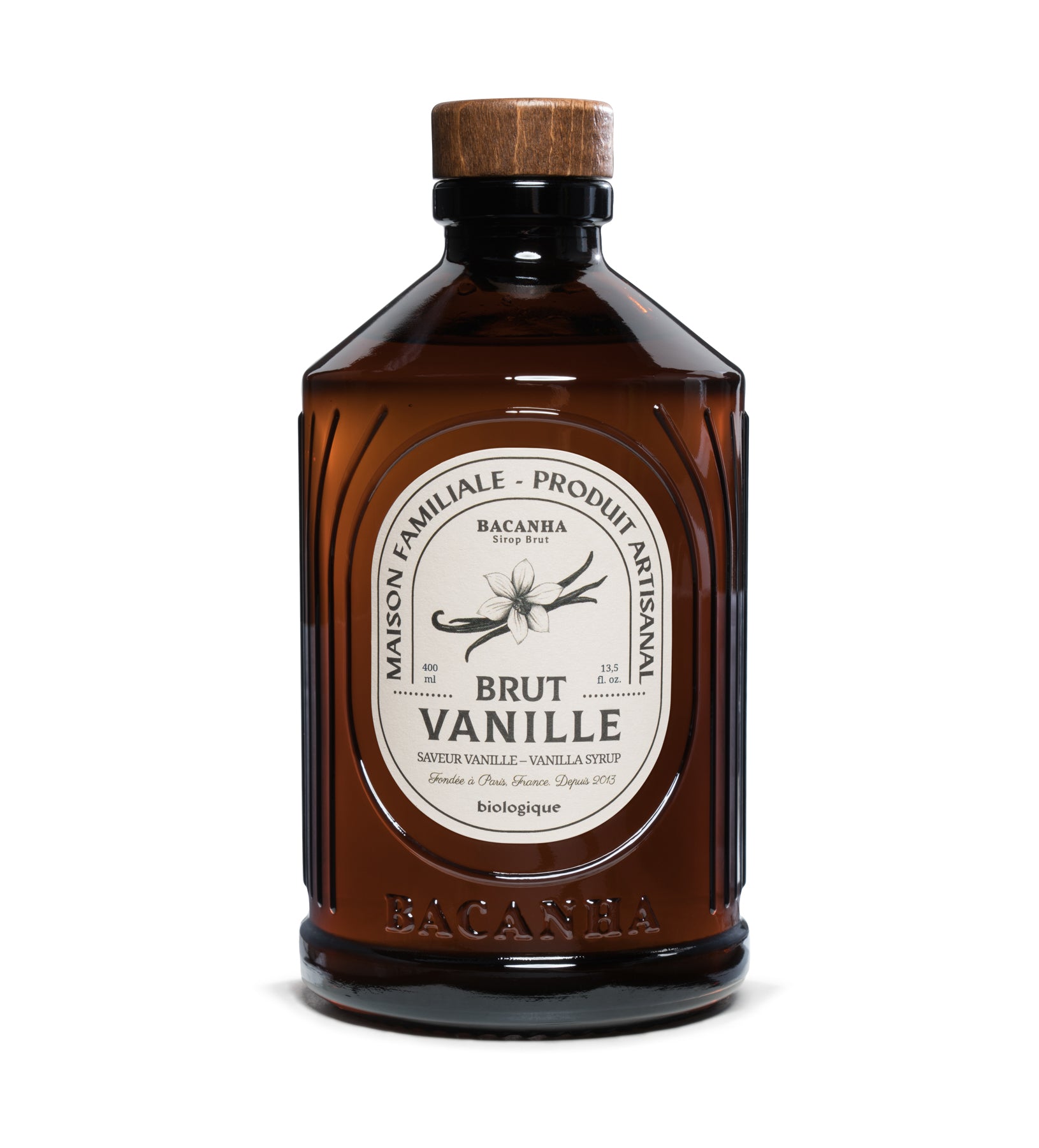 Sirop Brut Bio Vanille (400ML)
