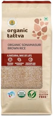Organic Sonamasuri Brown Rice (1KG)