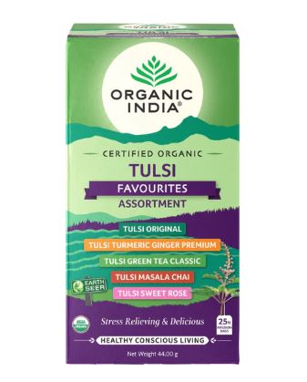 Tulsi Favourites Assortment 25 Teabags 46.5G
