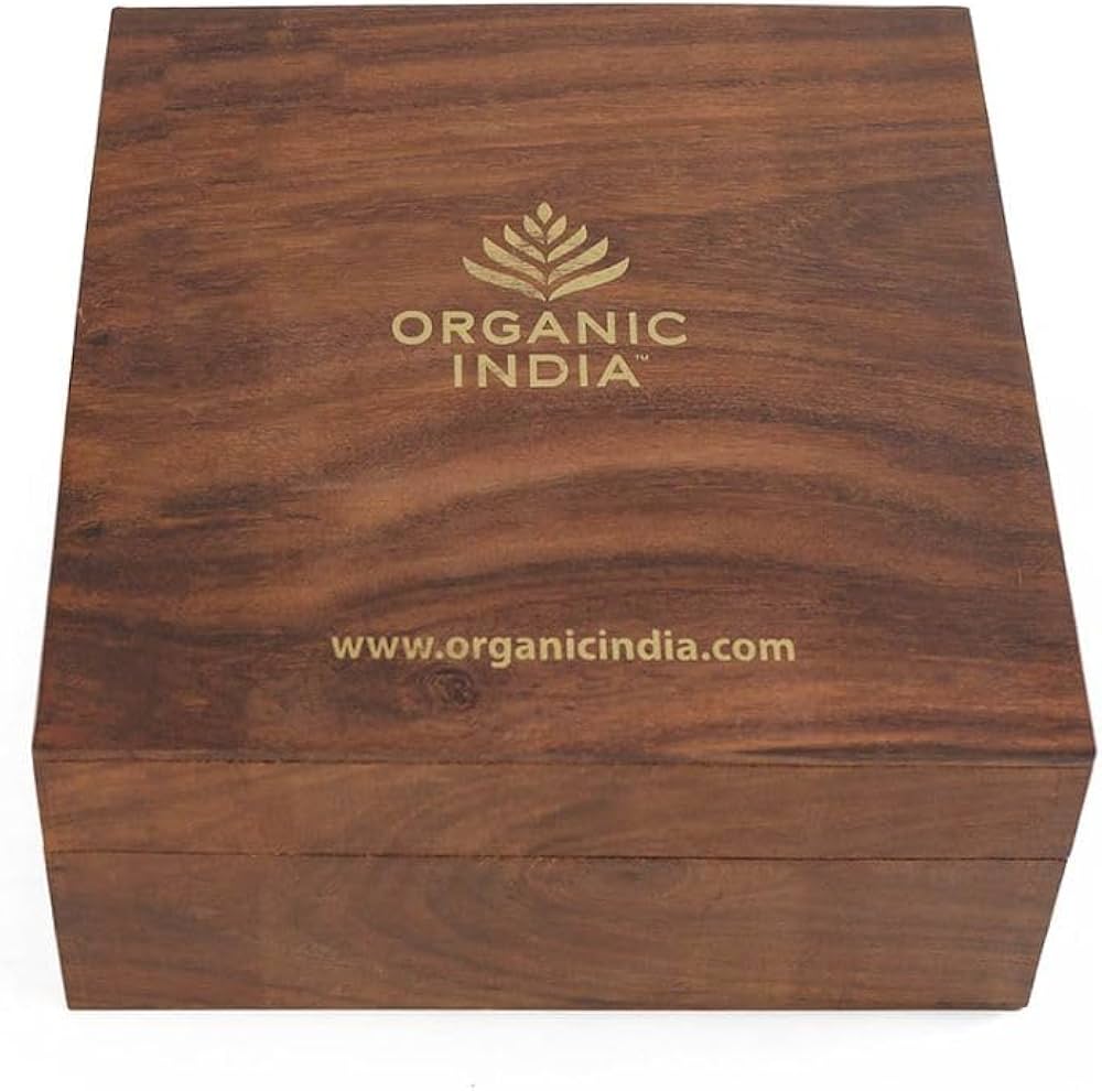 Tulsi Treasure Wooden Box 60 Teabags