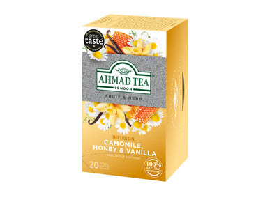 Camomile Honey & Vanilla Fruit & Herb Infusion 20 Foil Teabags 30G