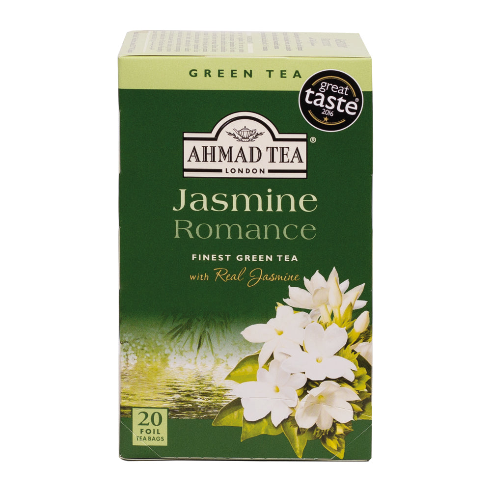 Jasmine Romance Flavoured Green Tea 20 Foil Teabags 40G