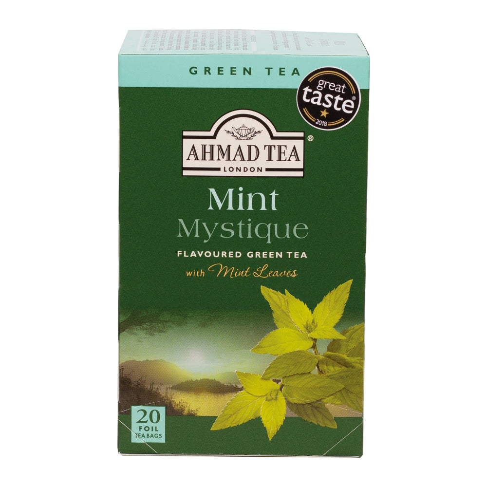 Mint Mystique Flavoured Green Tea 20 Foil Teabags 40G
