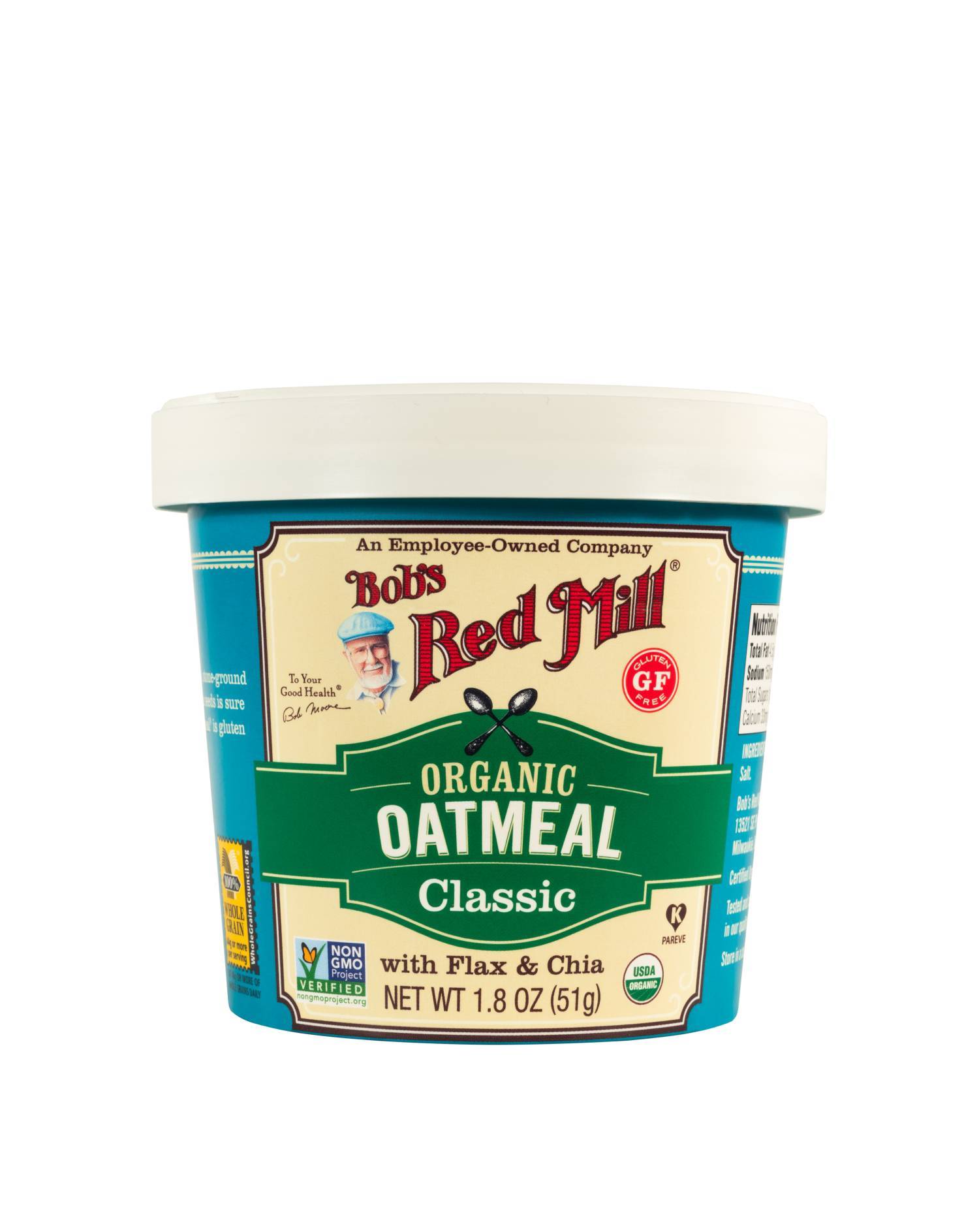 Gluten Free Oatmeal Cup Classic (51G)