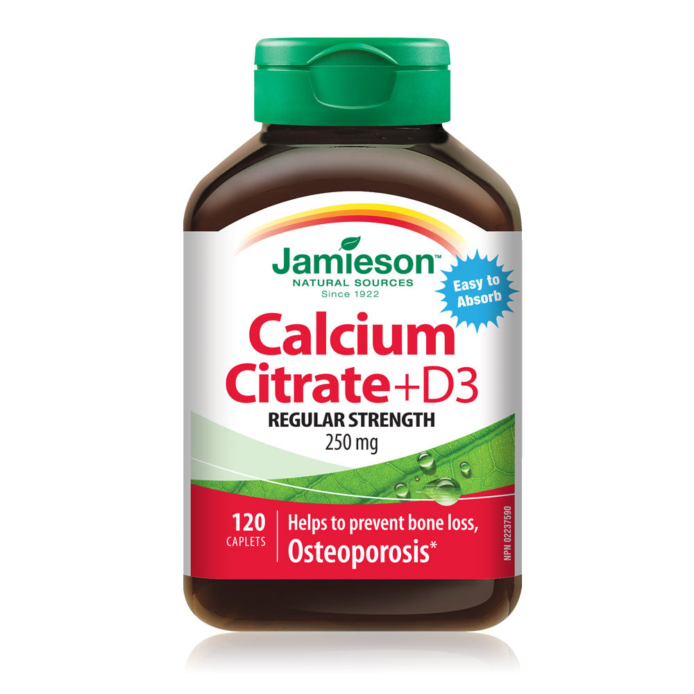 Jamieson Calcium Citrate & Vitamin D3