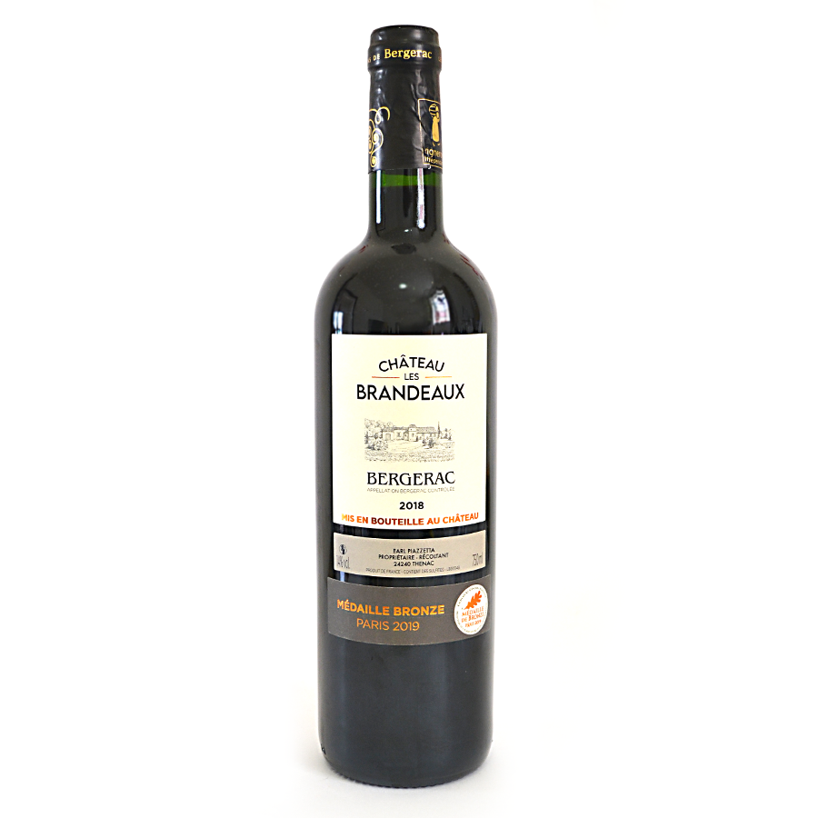 Bio Vin Rouge Bergerac - Chateau Les Brandeaux 2018 (750ML)