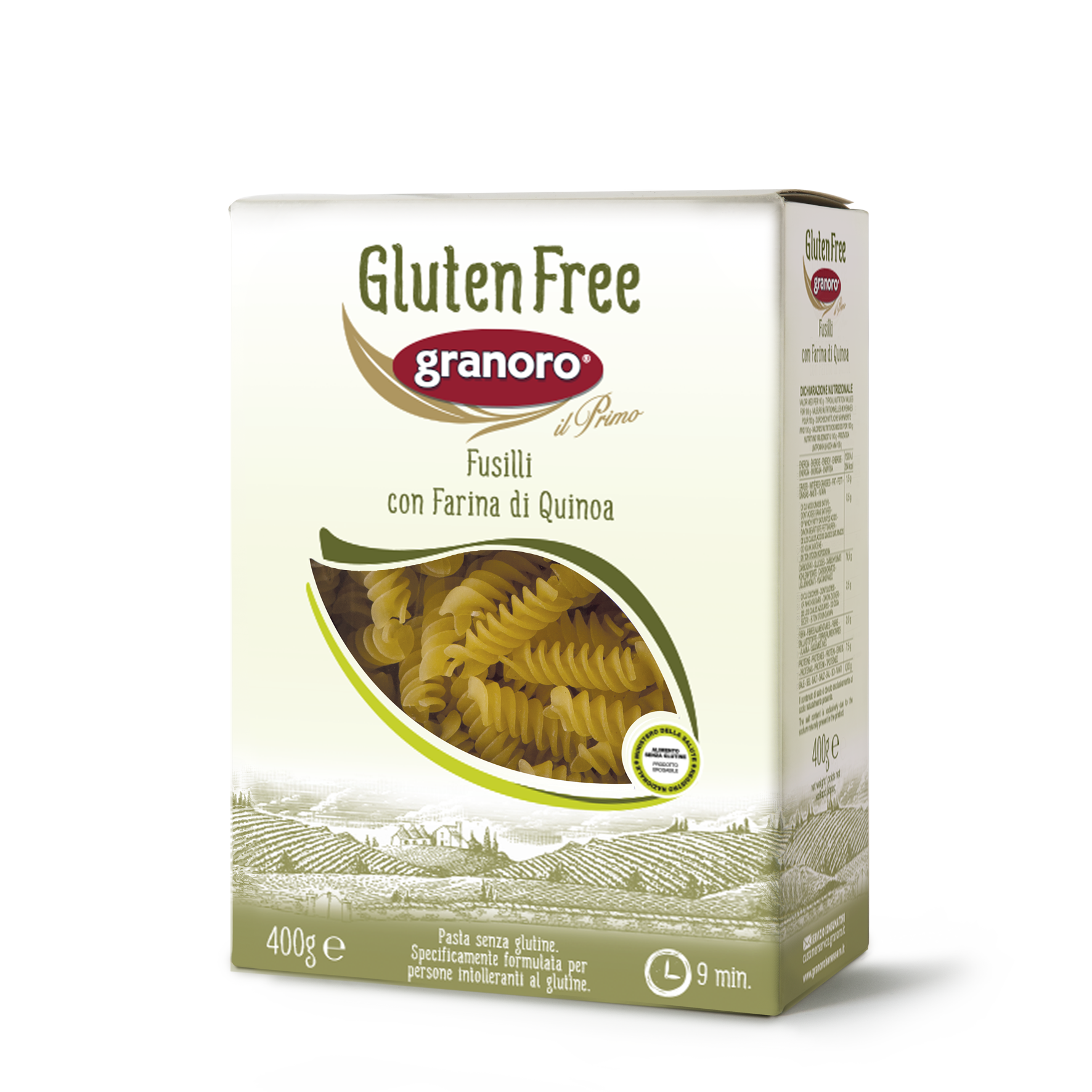 Gluten Free Fusilli With Quinoa Flour (400G)