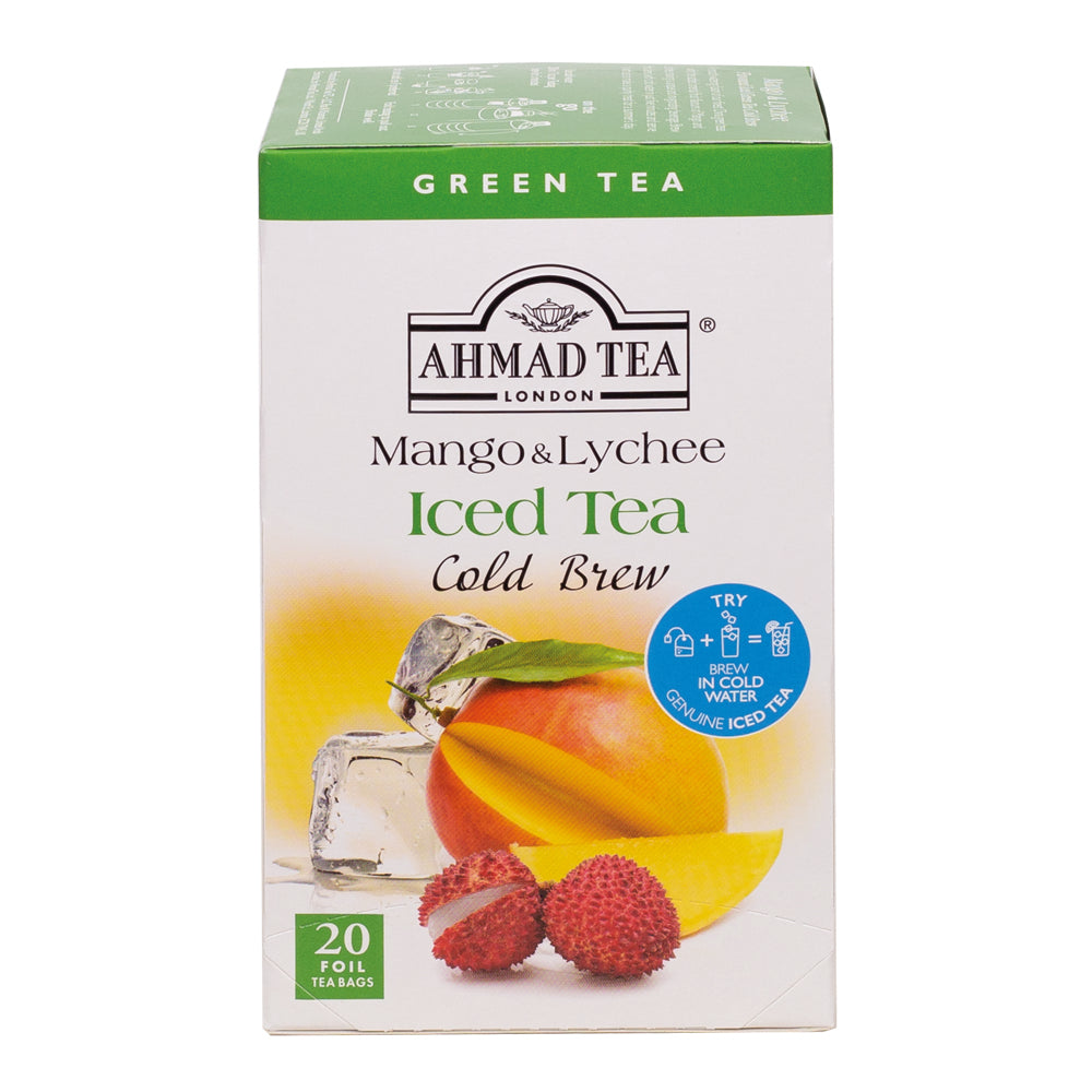 Cold Brew Mango & Lychee 20 Foil Teabags 30G