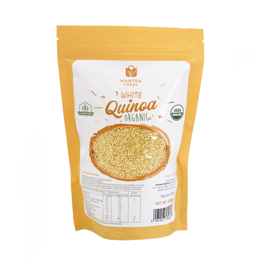 Organic White Quinoa (350G)