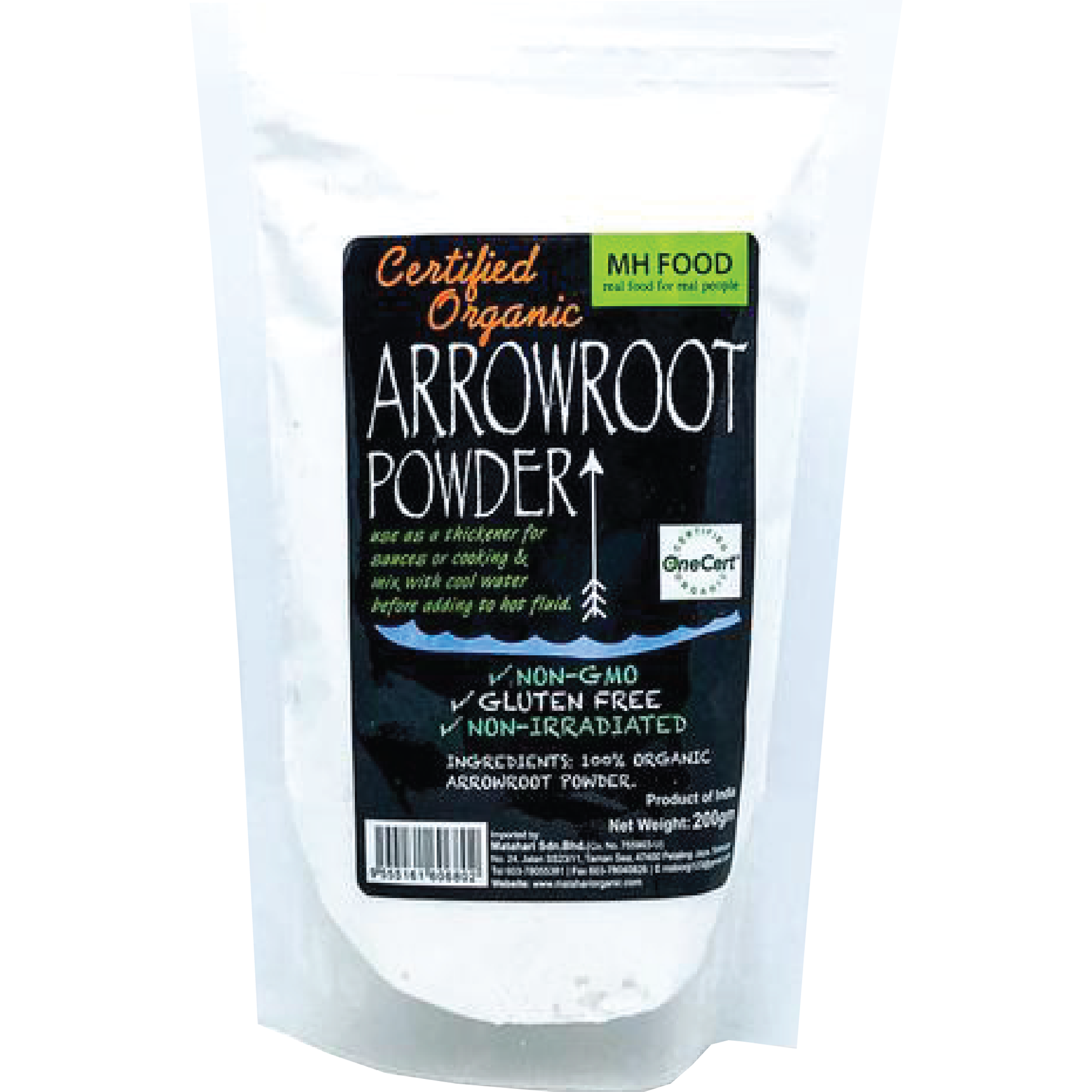 Organic Arrowroot Powder (200GM)
