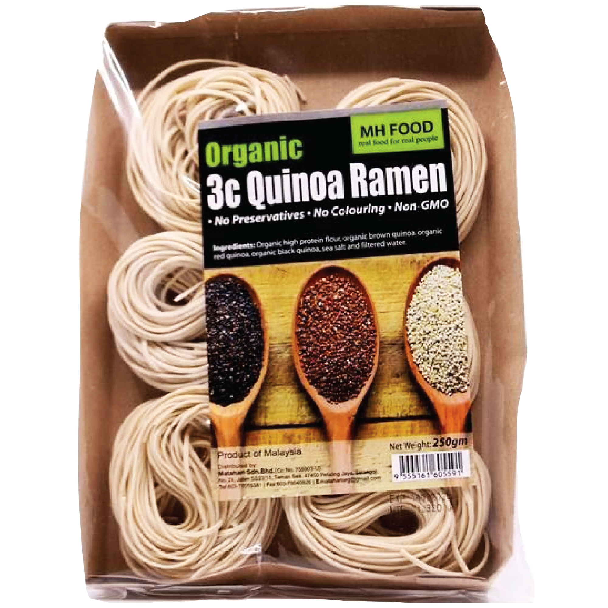 Organic 3C
Quinoa Ramen (250GM)