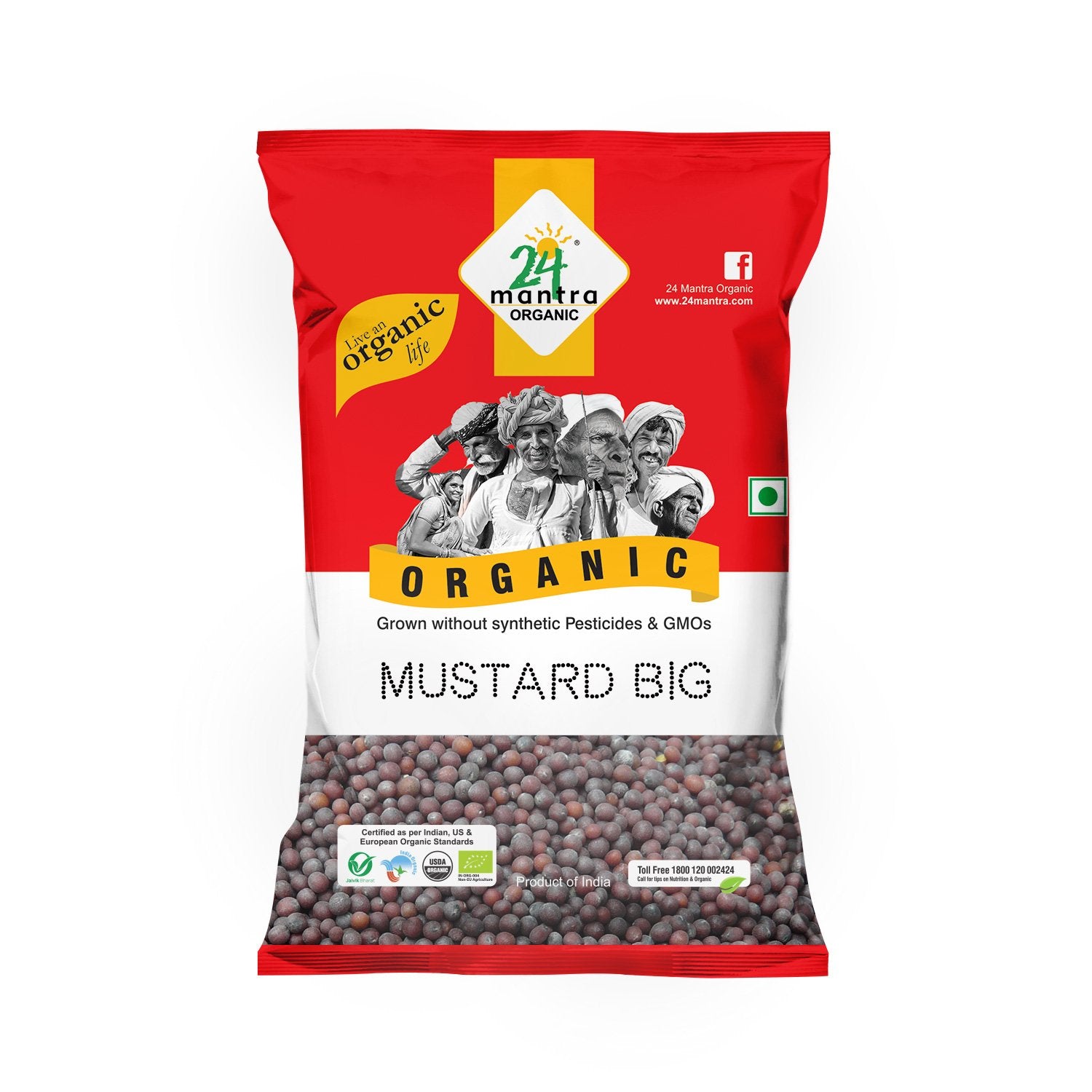 Organic Mustard Big (200G)
