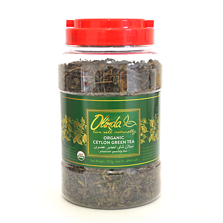 Organic Ceylon Green Tea Loose Leaf (350G)