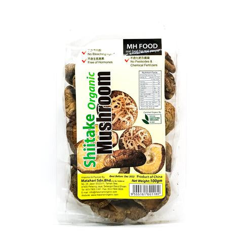 Organic Shitake
Mushroom Whole (100GM)