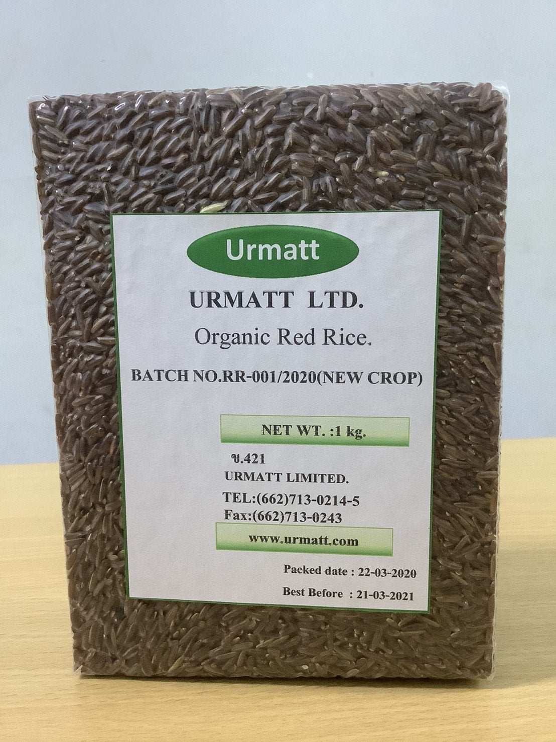 Organic Red Rice (2KG)