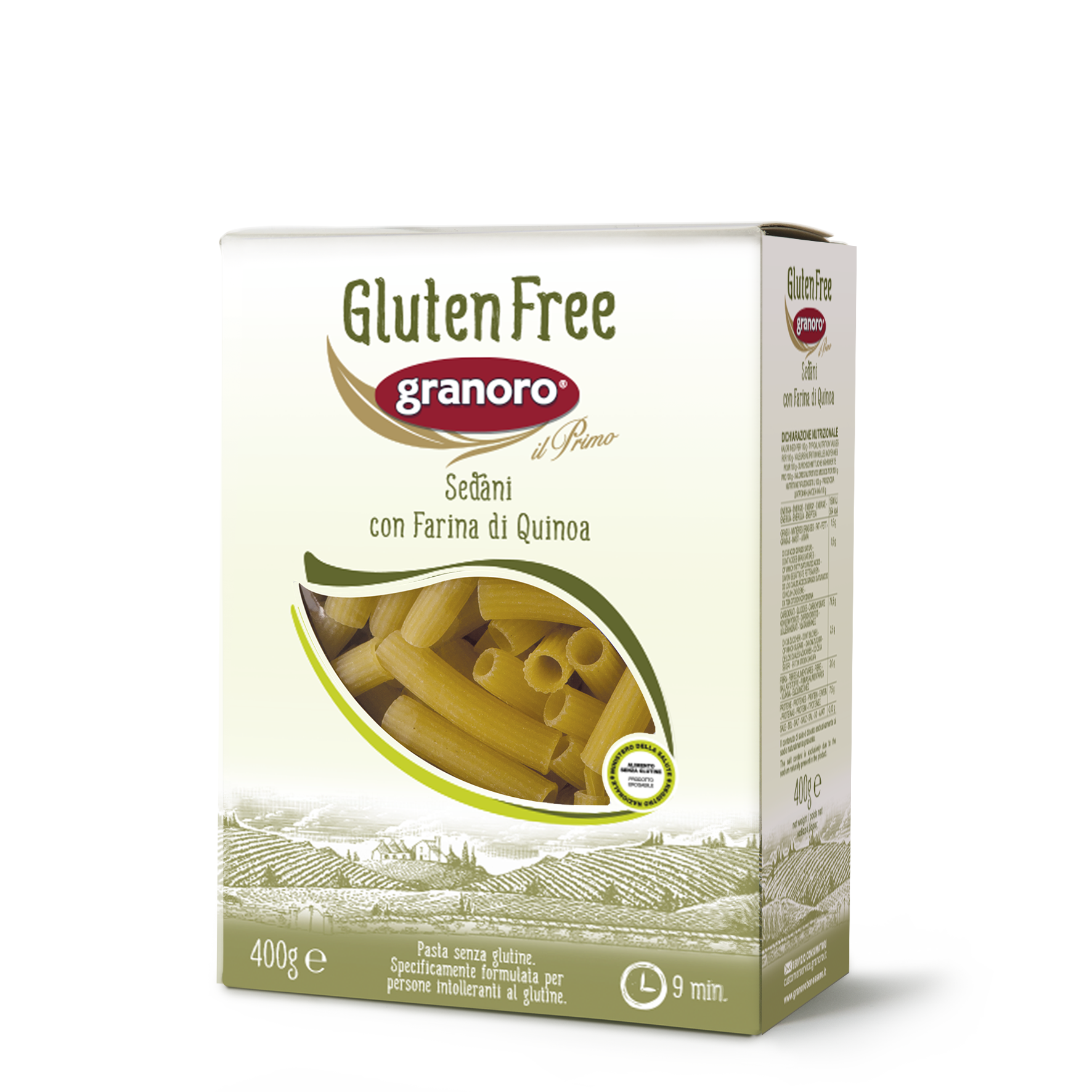 Gluten Free Sedani With Quinoa Flour (400G)