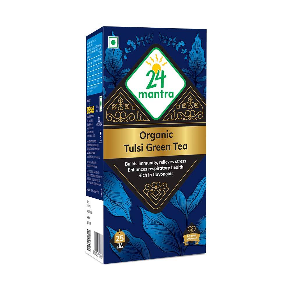Organic Tulsi Green Tea (50G)