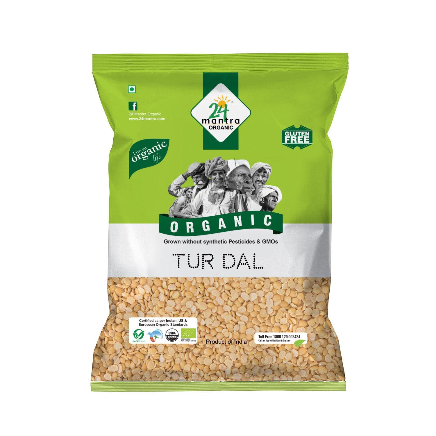 Organic Tur Dal (500G)