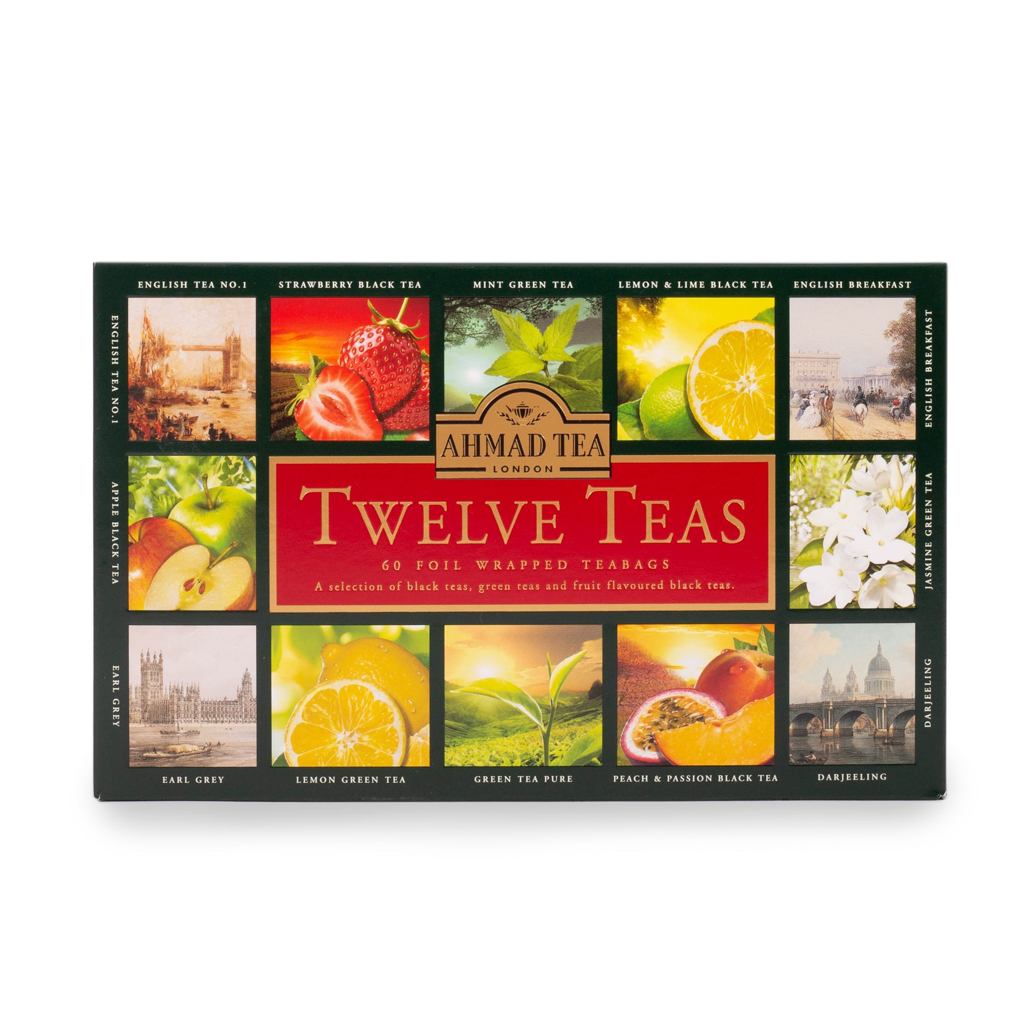 Twelve Teas 60 Foil Teabags 120G
