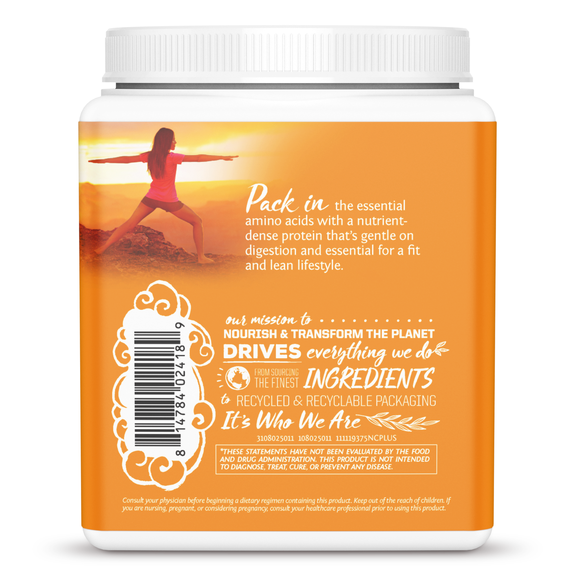 Classic Protein Plus Organic Natural (375G)