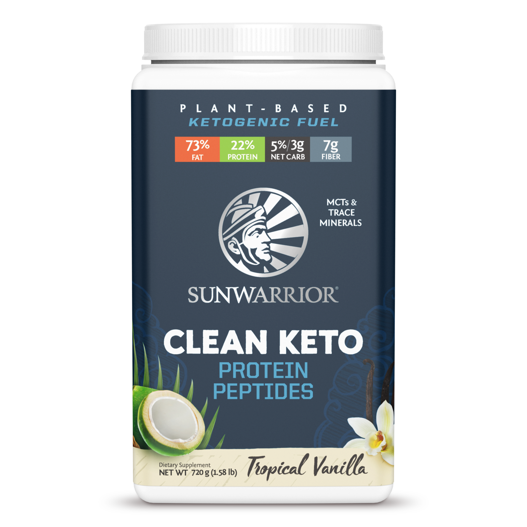 Clean Keto Protein Peptides Vanilla (720G)