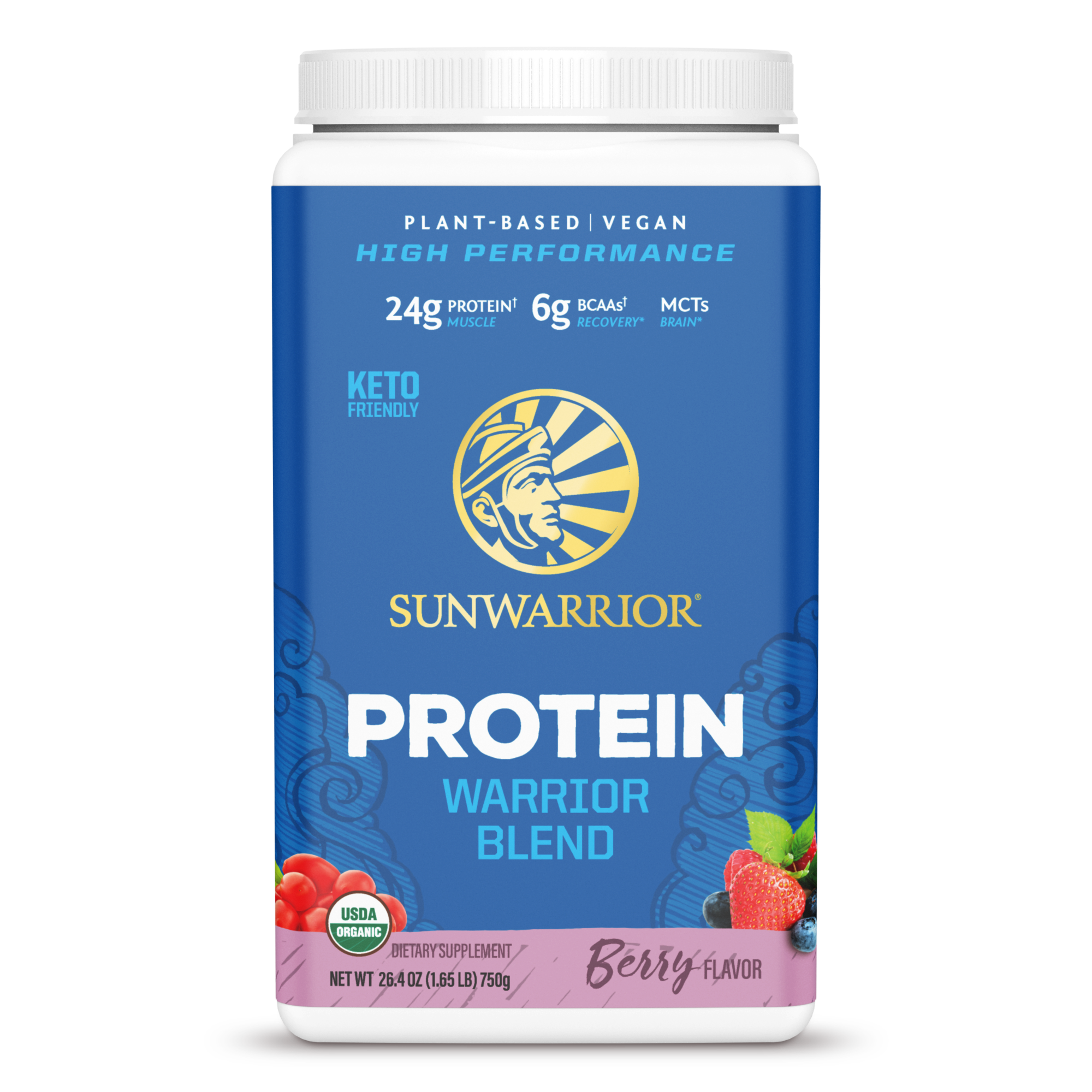 Warrior Blend Protein Berry (750G)