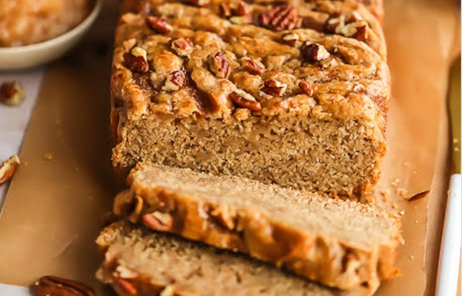 Apple Twist Loaf with Monk Fruit
