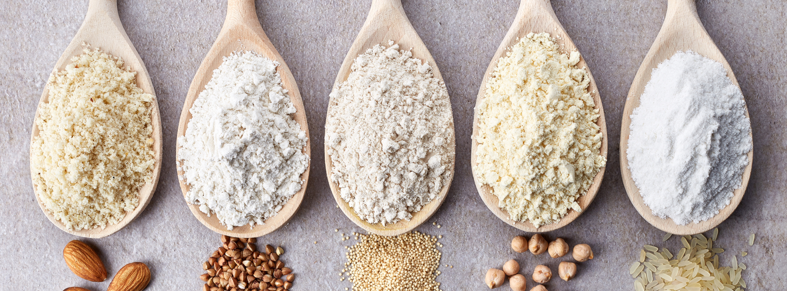 Organic & Gluten Free Flours