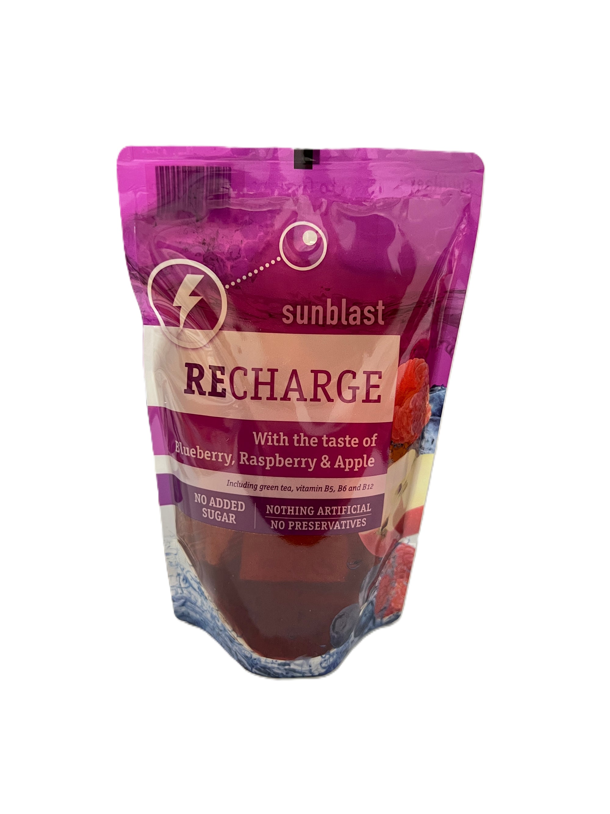 Organic RECHARGE-Blueberry,Raspberry & Apple Juice- Sunblast(200ML)