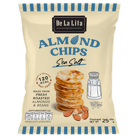 Almond Chips SEA SALT - 25GM