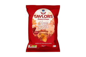 Blazin BBQ Potato Crisps 40GM - Taylors