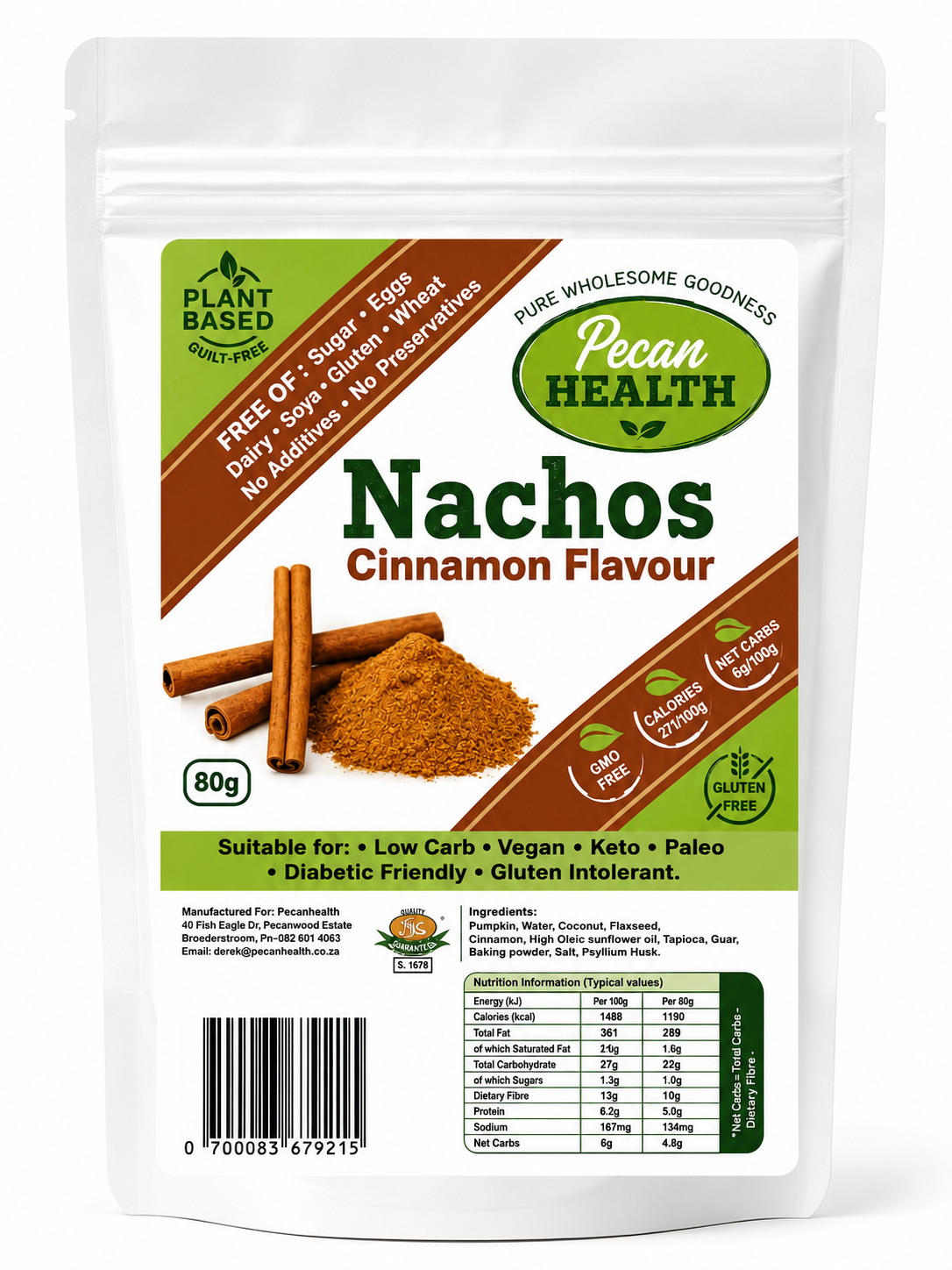 Nachos Cinnamon Chips - 80GM