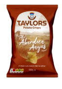 Flame Grilled Aberdeen Amgus Potato Crisps 150GM - Taylors