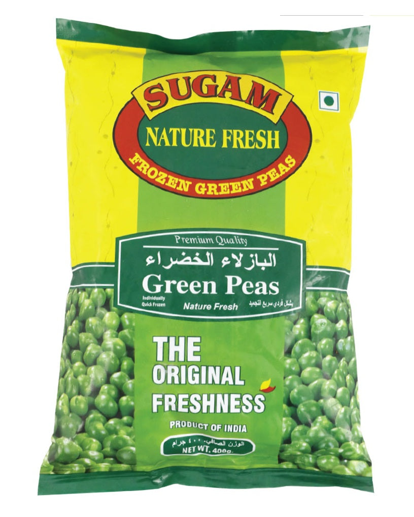 Frozen Green Peas 400gm - Sugam