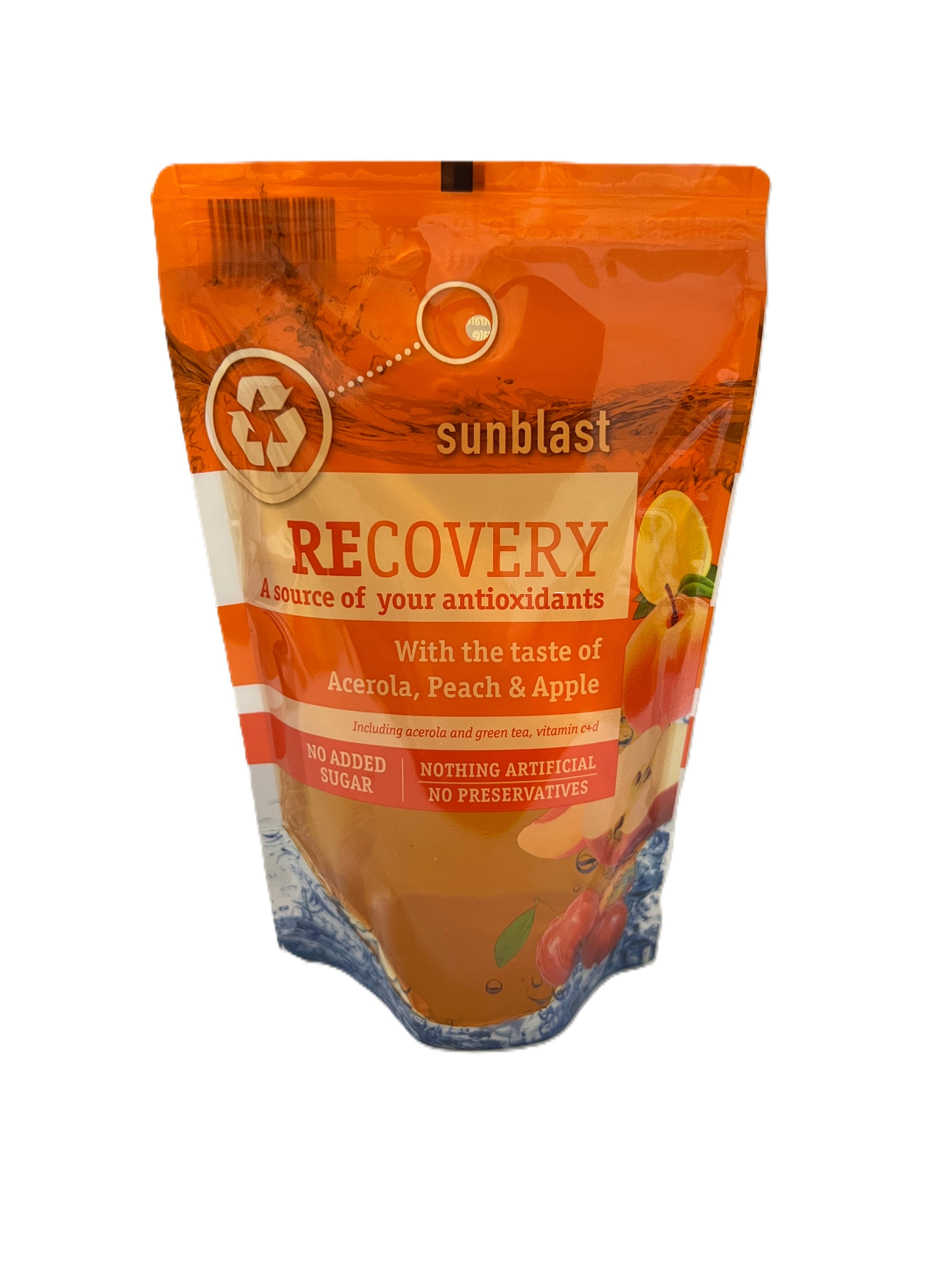 Organic RECOVERY-Acerola,Peach & Apple Juice - Sunblast(200ML)
