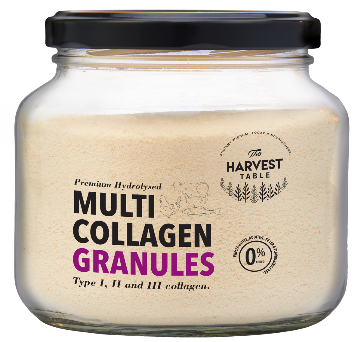 Multi Collagen Granules Bottle (180G)
