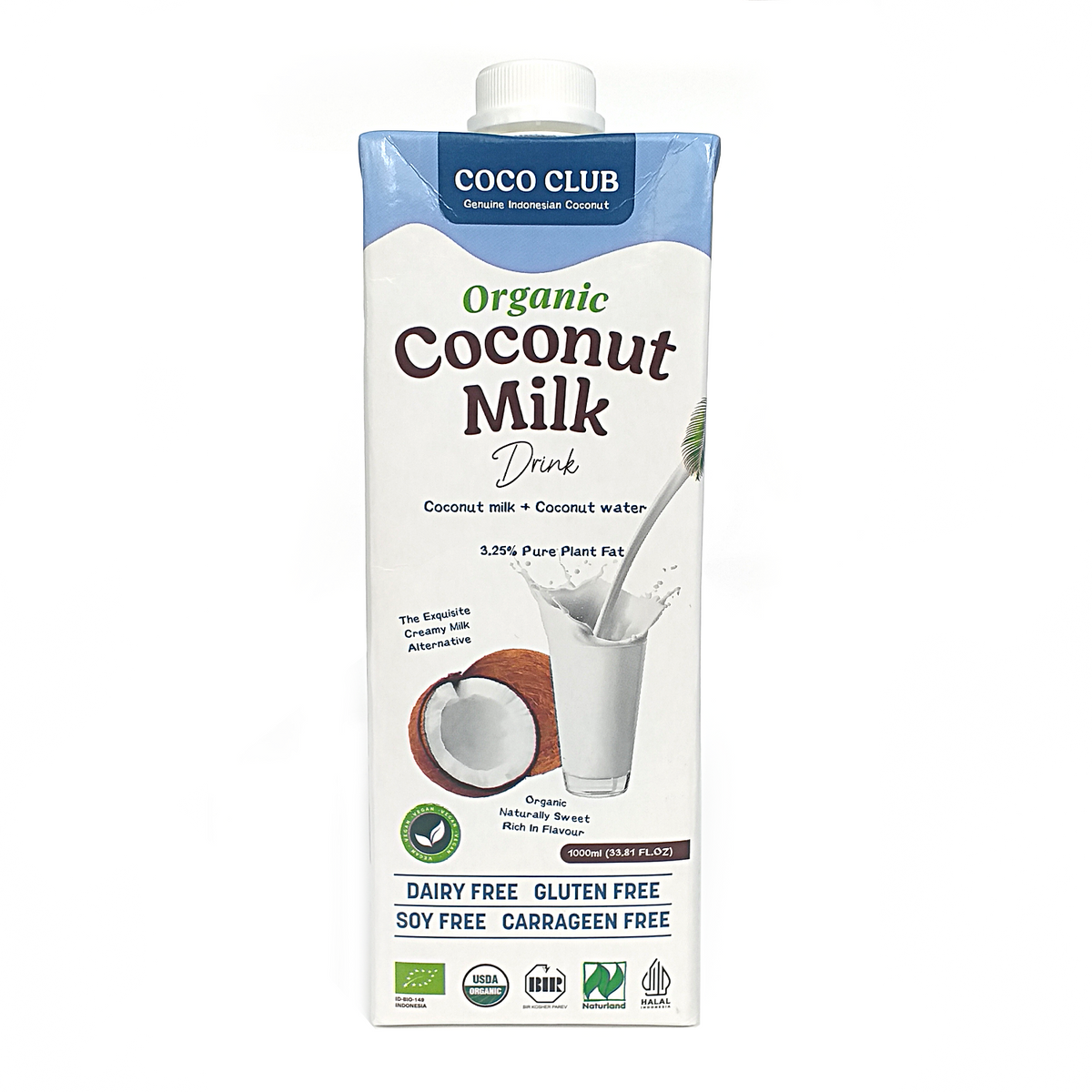 Organic Coconut Milk UHT (1L)