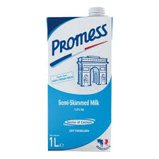 PROMESS SEMI SKIMMED UHT 1LT